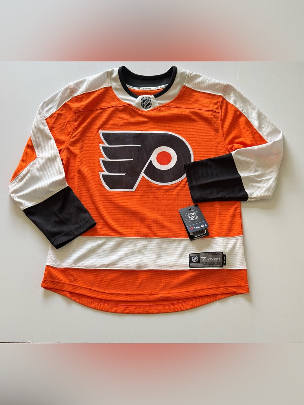 Fanatics  Philadelphia Flyers Hockey NHL Breakaway Jersey Men’s Small NWT